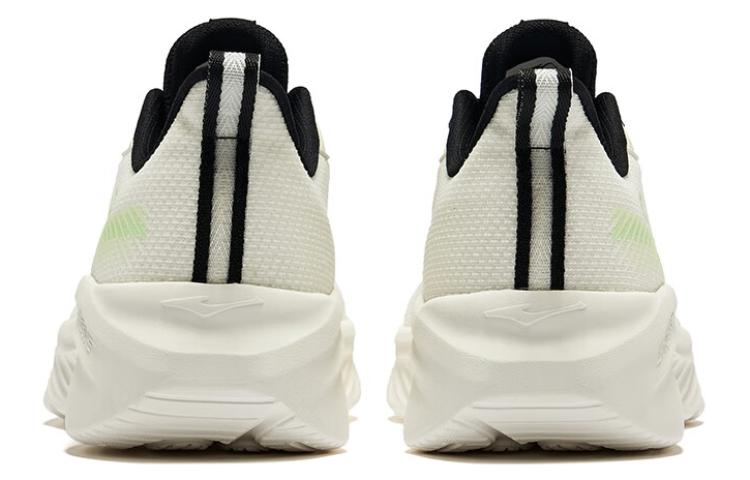 Erke Comfortable Cushioning Low top Running Shoes Men’s White Green Black