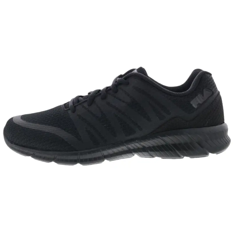 FILA Memory Fantom 5 Comfortable Canvas Low top Casual Running Shoes Men's Black