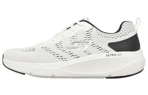 Skechers GO RUN Elevate Comfortable Low top Casual Running Shoes Men's White Black