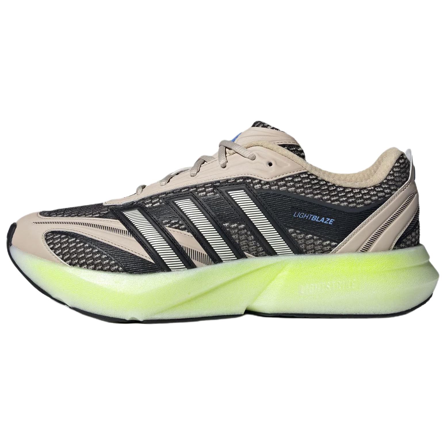 Adidas LIGHTBLAZE Abrasion Resistant Abrasion Resistant Low top Running Shoes Men’s Black Brown