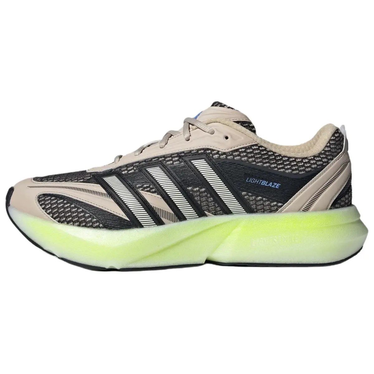 Adidas LIGHTBLAZE Abrasion Resistant Abrasion Resistant Low top Running Shoes Men's Black Brown