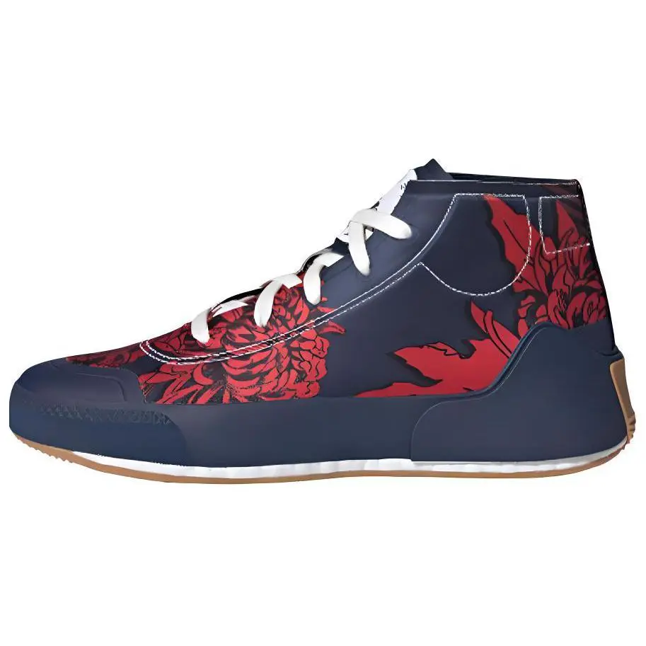 Treino Stella McCartney x Treino Wmns Adidas Mid 'Floral Print - Collegiate Navy' Women's