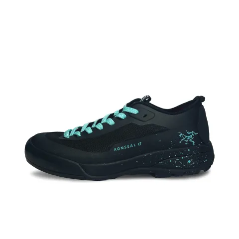 Arc'teryx Konseal Lt Breathable Moisture Wicking Coverage Low top Running Shoes Unisex Black Blue