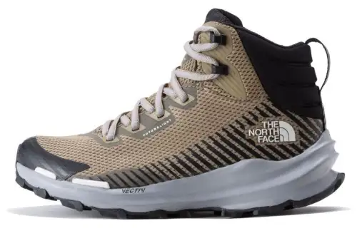 THE NORTH FACE W VECTIV Fastpack Mid FUTURELIGHT Abrasion Resistant Mid top Outdoor Shoes Women's Brown