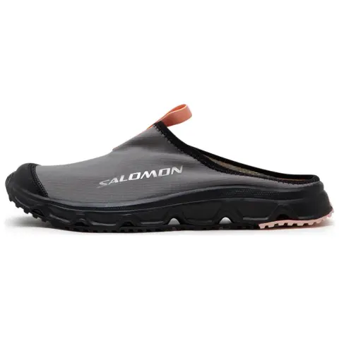 SALOMON RX Slide 3.0 Closed Toe Slippers Unisex Gray Black