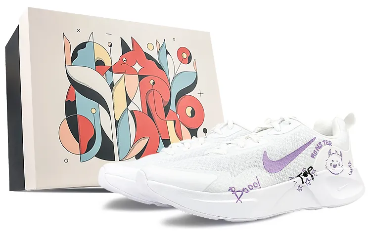 Nike Wearallday Low top Running Shoes Women's Purple White
