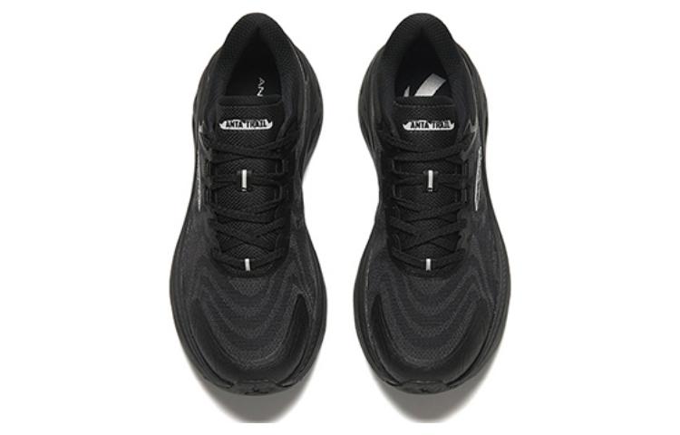 Anta Cushioning, Wear Resistant Low top Running Shoes Men’s Black Gray