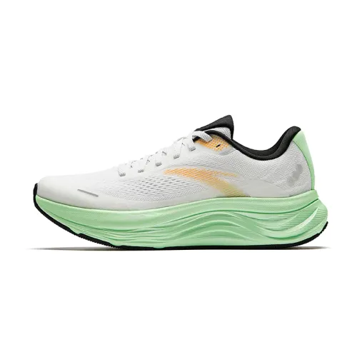 Anta Slip Resistant Abrasion Resistant Low top Casual Running Shoes Men's Light Gray