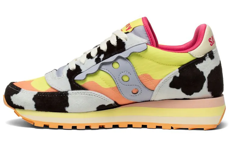 Saucony Jazz Triple Low top Running Shoes Women's Yellow Black Orange Standard M