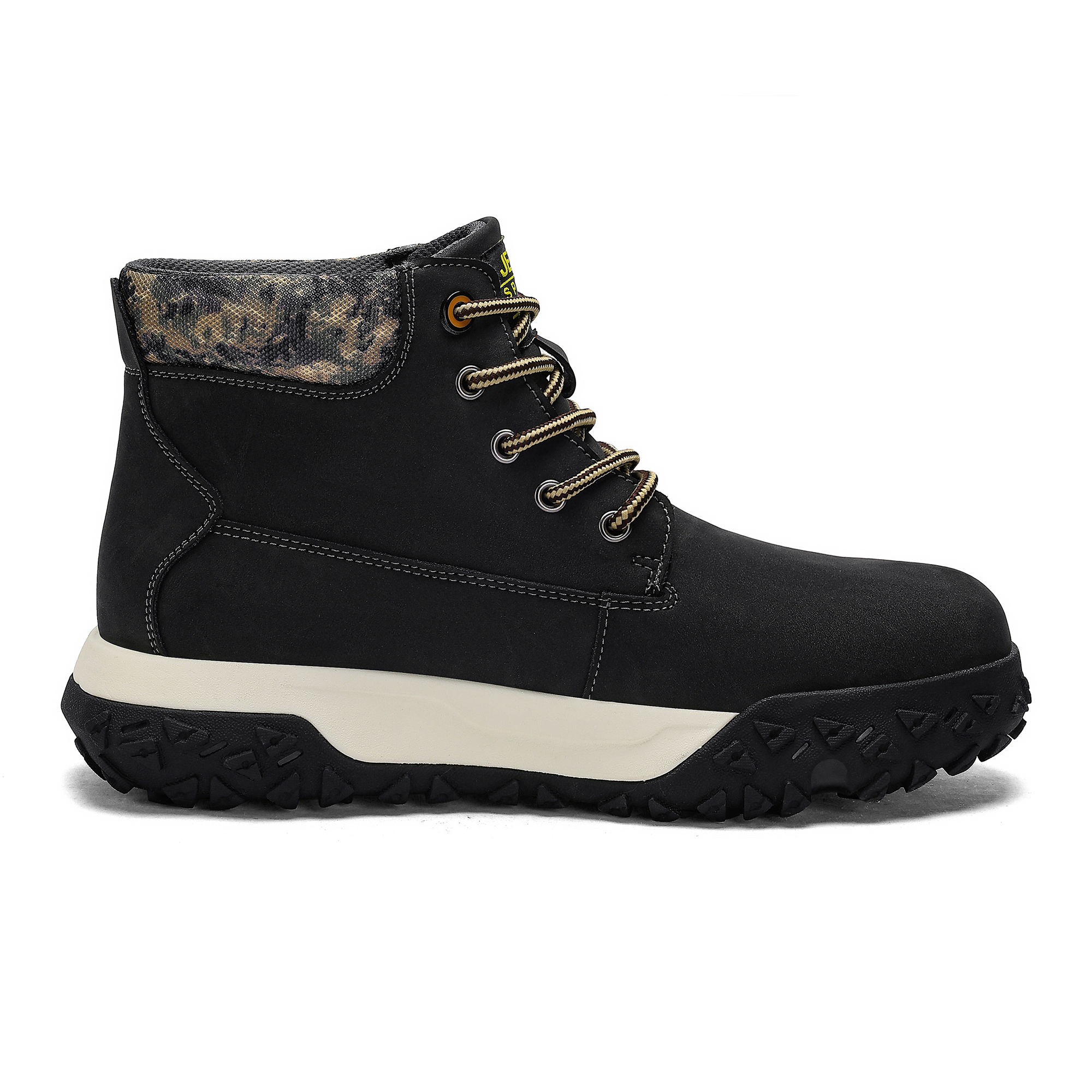 JEEP SPIRIT High top Outdoor Shoes Men’s Graphite Black