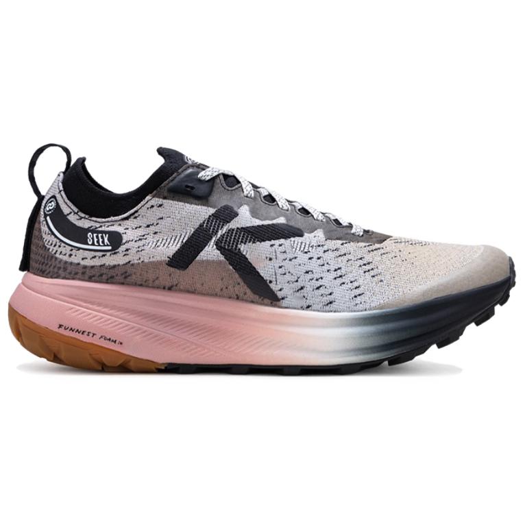 Keen Seek Fabric Abrasion Resistant Breathable Rebound Low top Running Shoes Men’s Black