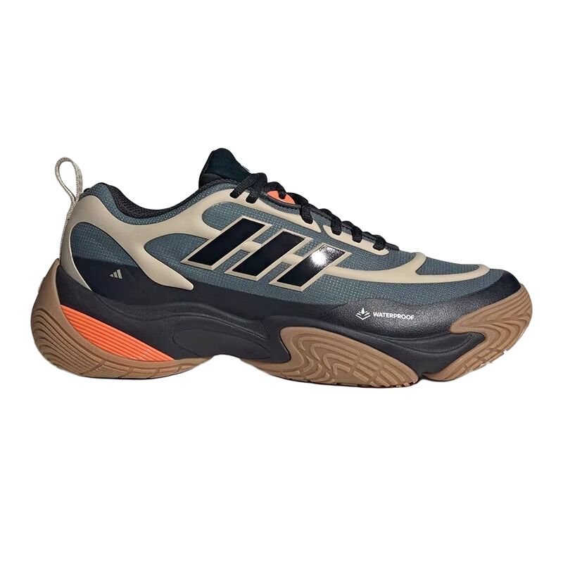 Adidas Wear resistant And Waterproof Low top Casual Running Shoes Unisex Brown Black