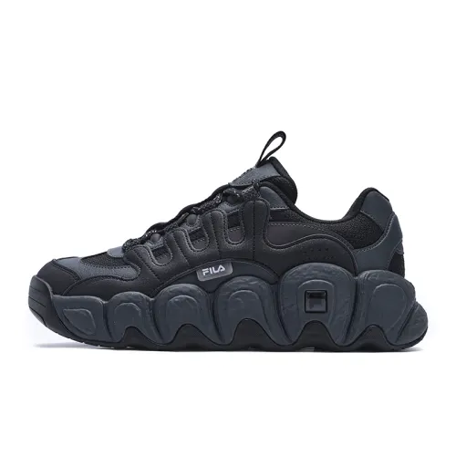 FILA Croissant Low top Running Shoes Men's Black Gray