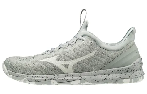 Mizuno TC 01 Abrasion Resistant Breathable Low top Running Shoes Unisex Light Gray