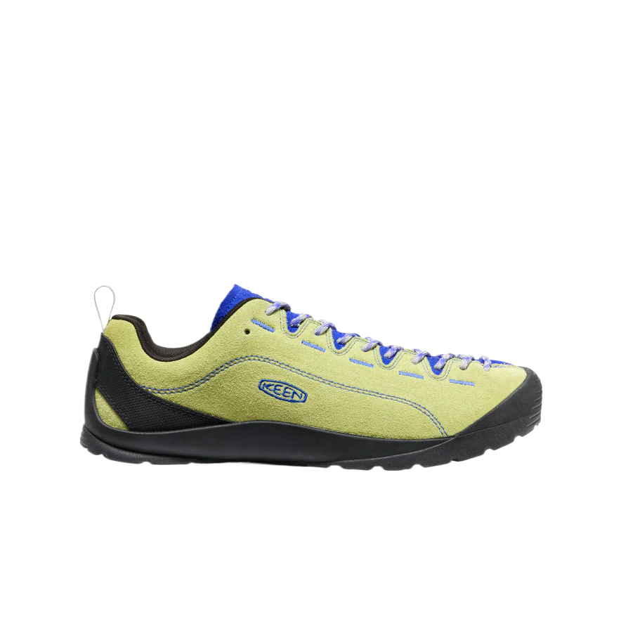 Keen Jasper Leather Cushioning, Wear Resistant Low top Outdoor Shoes Men’s Green Blue Black
