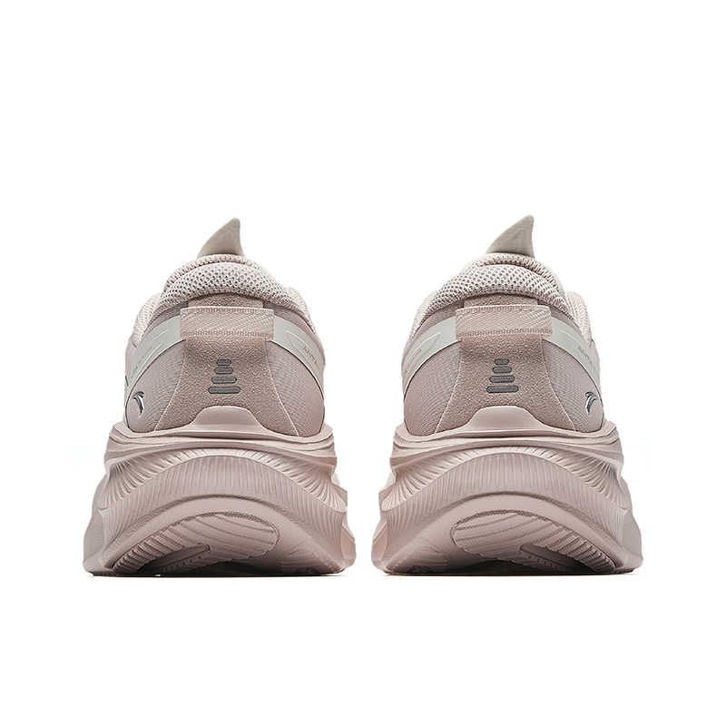 Anta Leaf 5.0 Height Increasing Abrasion Resistant Slip Resistant Low top Running Shoes Women’s White Pink
