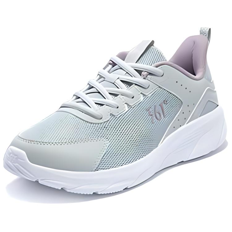 361° Slip Resistant Abrasion Resistant Low top Casual Running Shoes Women’s Gray White
