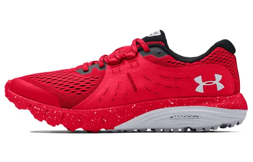 Under Armour Charged Bandit Trail 1 Charged Bandit Trail Low top Running Shoes Men's Watermelon Red