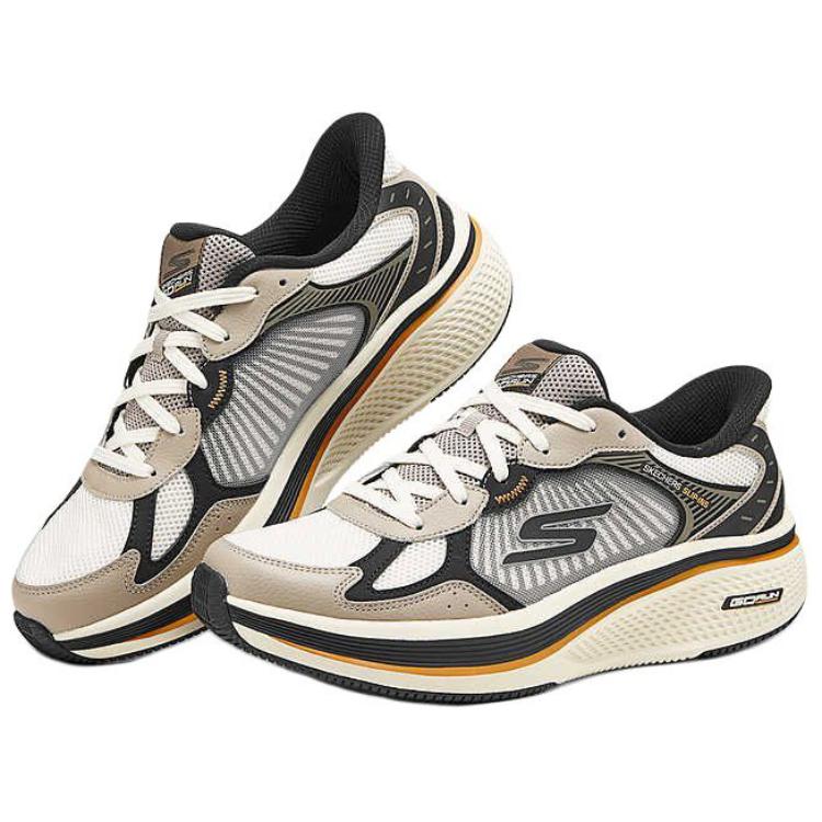 Skechers GO RUN Elevate 2.0 Textile, Synthetic Leather Breathable Cushioning Support Balance Lightweight Anti Rollover