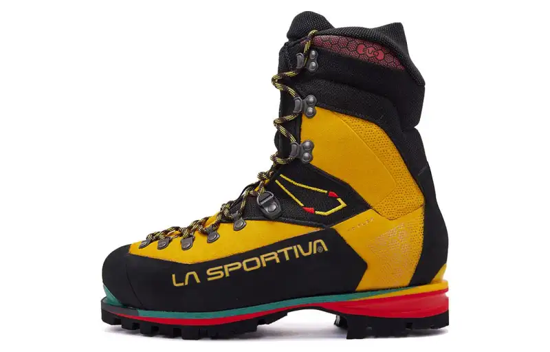 LA SPORTIVA Nepal Evo Thermal Abrasion Resistant Comfortable Short Outdoor Boots Unisex Black Yellow