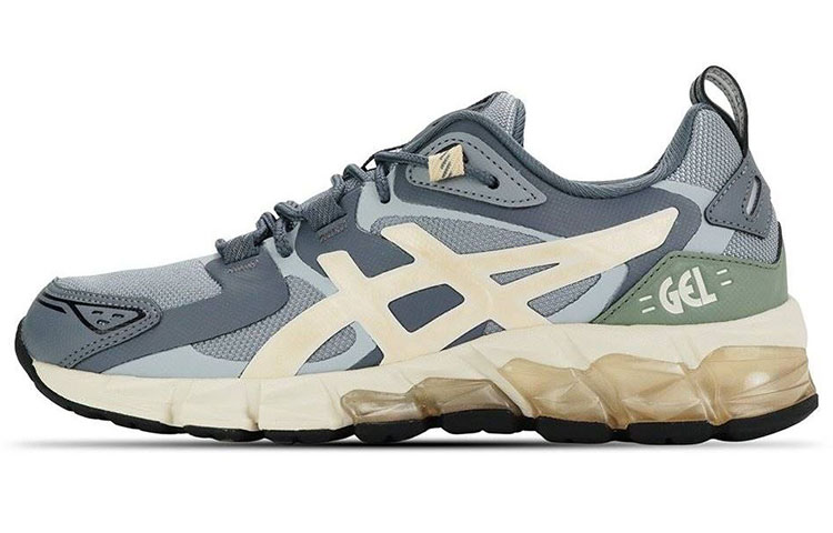 Asics Gel Quantum 180 Comfortable Low top Running Shoes Women's Gray
