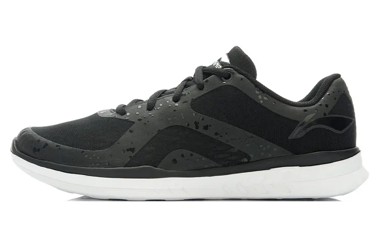 Li Ning Mesh Cushioning Slip Resistant Abrasion Resistant Low top Running Shoes Men's