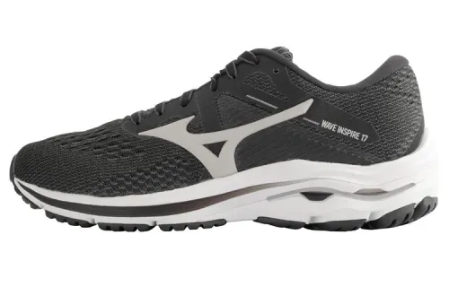Mizuno Wave Inspire 17 Running Shoes Women's Low Top Black/White
