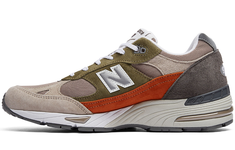 Мужские кроссовки New Balance New Balance NB 991 (серо-зеленые)