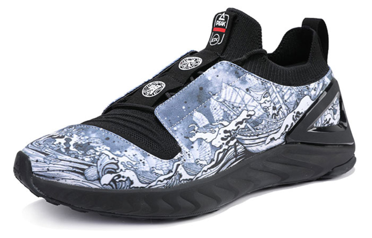 PEAK Running Shoes Men’s Low Top Blue/Black