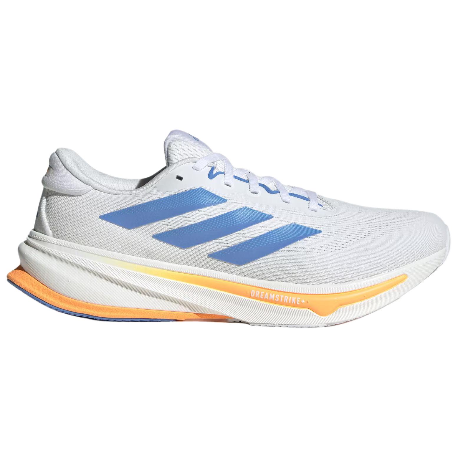 Adidas Supernova Rise 2 Abrasion Resistant Abrasion Resistant Low top Casual Running Shoes Men’s White Blue