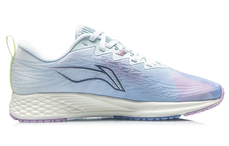 Li Ning Red Hare 4 Abrasion Resistant Breathable Low top Running Shoes Women’s Blue White