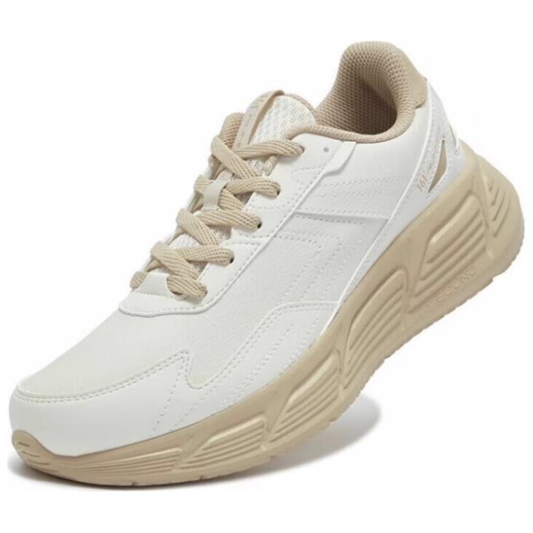 361° Cushioning Lightweight Abrasion Resistant Low top Casual Running Shoes Women’s Beige