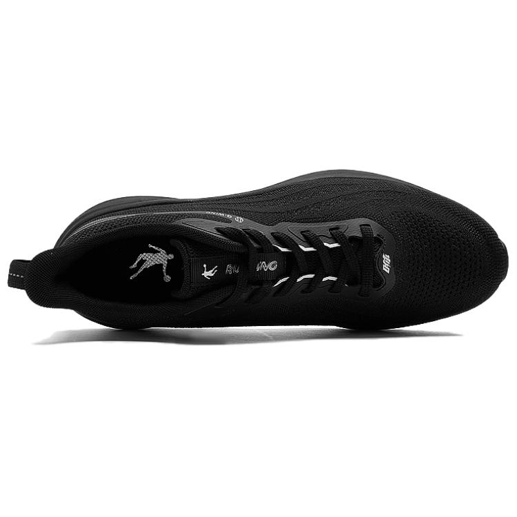 QIAODAN Q LITESPEED 5.0 Slip Resistant Slip Resistant Low top Running Shoes Men’s Black Silver