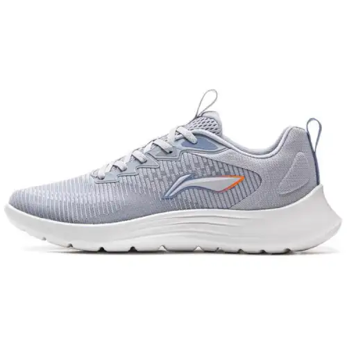 Li Ning Light Strings Cushioning Slip Resistant Abrasion Resistant Lightweight Low top Casual Running Shoes Men's