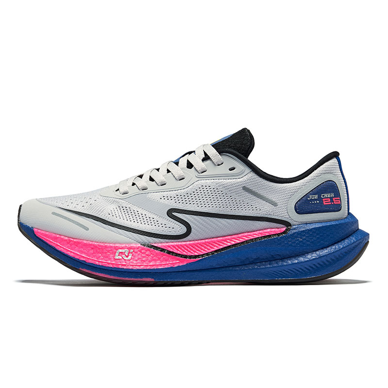 Erke Dust Free 2.0 Fabric Low top Training Sprint Racing Running Shoes Men’s Rose Blue Colorway