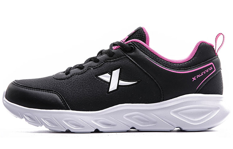 XTEP Running Shoes Women’s Low Top Black Red