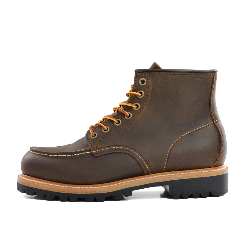 ROCKEY BAND Cushioning Abrasion Resistant Breathable Height Increasing Mid top Outdoor Shoes Men’s Dark Brown