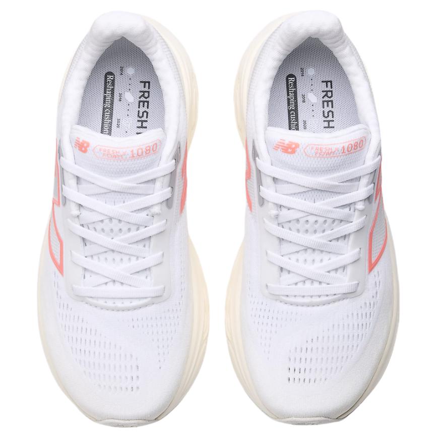 New Balance NB Fresh Foam X 1080v14 Abrasion Resistant Breathable Low top Running Shoes Women’s White