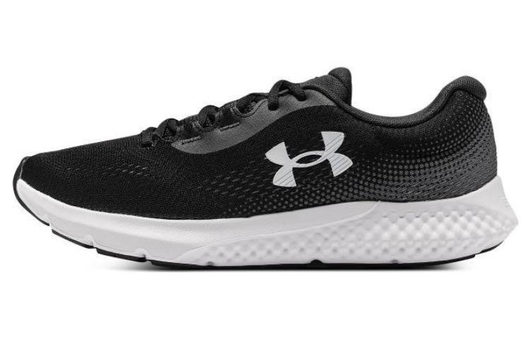 Мужские кроссовки Under Armour Charged Rogue 4 (черно-белые)
