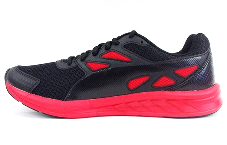 PUMA Running Driver Running Shoes Men's Low Top Black/Red