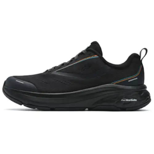 FILA NUVOLE 2 Low top Casual Training Physical Fitness Test & Exam City Commuting Running Shoes Men's Black