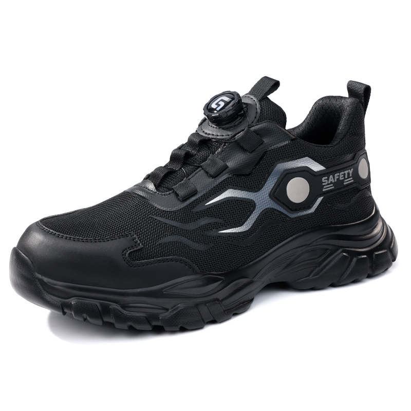 LANOUDUN Cushioning Abrasion Resistant Breathable Low top Outdoor Shoes Men’s Black