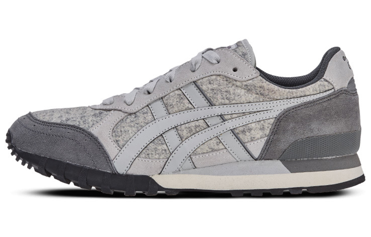 Onitsuka Tiger ColoradoColorado Eighty Five Comfortable Abrasion Resistant Low top Running Shoes Unisex Gray Black