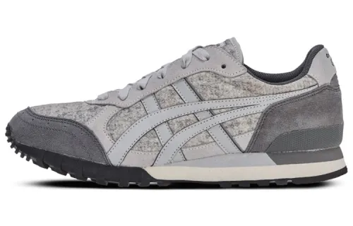 Onitsuka Tiger ColoradoColorado Eighty Five Comfortable Abrasion Resistant Low top Running Shoes Unisex Gray Black
