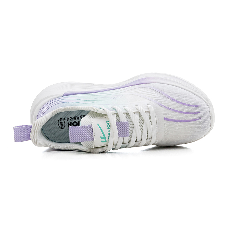 WARRIOR Running Shoes Women’s Low Top Purple/Green