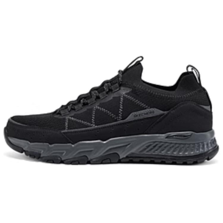 Skechers OUTDOOR MENS Comfortable Low top Outdoor Shoes Men’s Black Gray