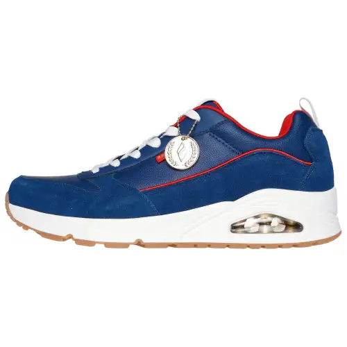 Skechers Uno Low top Running Shoes Men's Blue