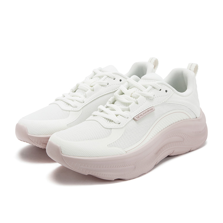 361° Star Leap Cushioning, Wear Resistant Low top Casual Running Shoes Women’s Fresh Pink