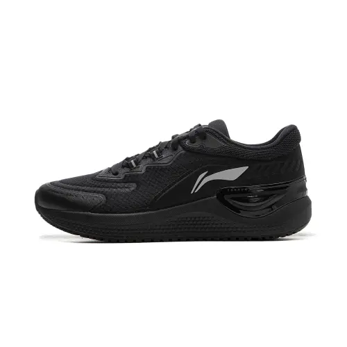 Li Ning Eazgo V2 Cushioning, Wear Resistant Low top Running Shoes Women's Black