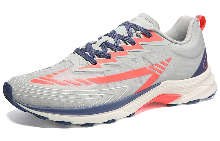 PEAK Light Pro Wear resistant And Lightweight Low top Running Shoes Men’s Ice Gray
